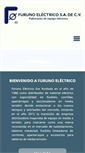 Mobile Screenshot of furunoelectrica.com